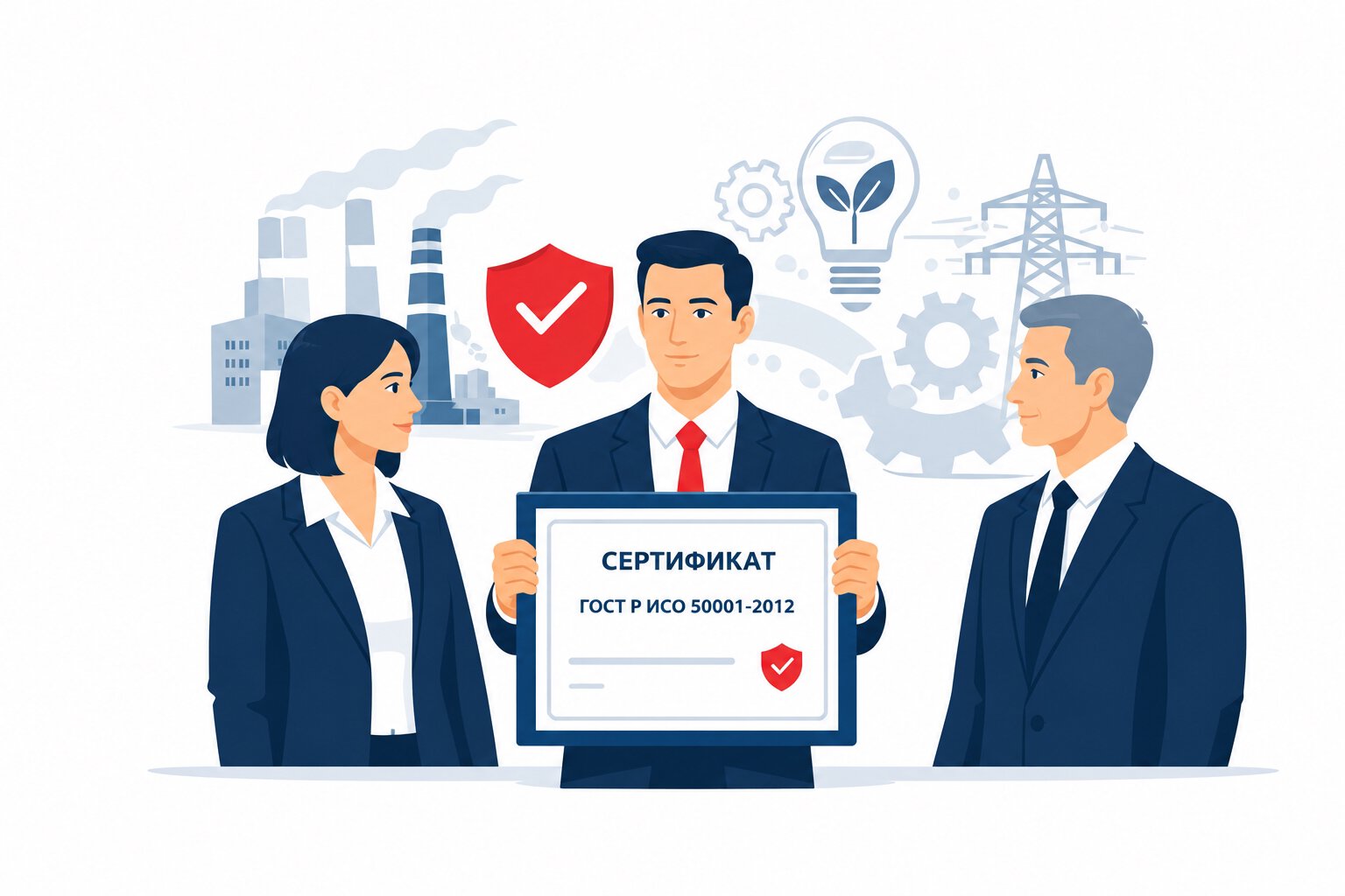Оформление сертификата ГОСТ Р ИСО 50001-2012 в Чите и по всему Забайкальскому краю