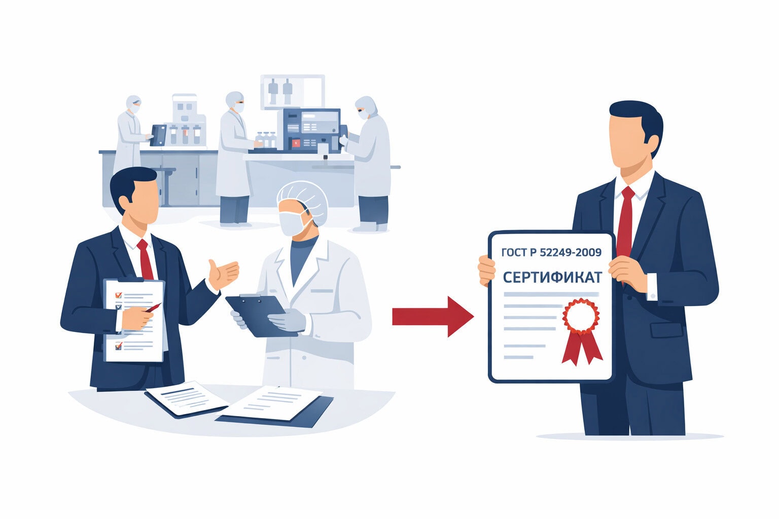 Процедура сертификации ГОСТ Р 52249-2009 в Чите